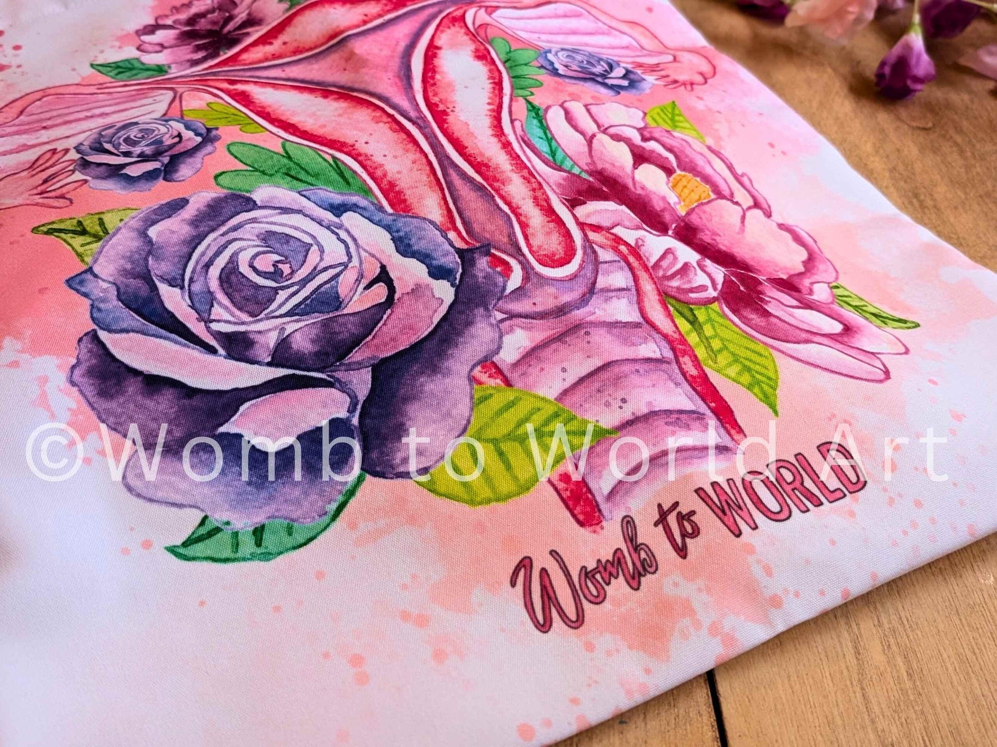 Womb Uterus Art Bag
