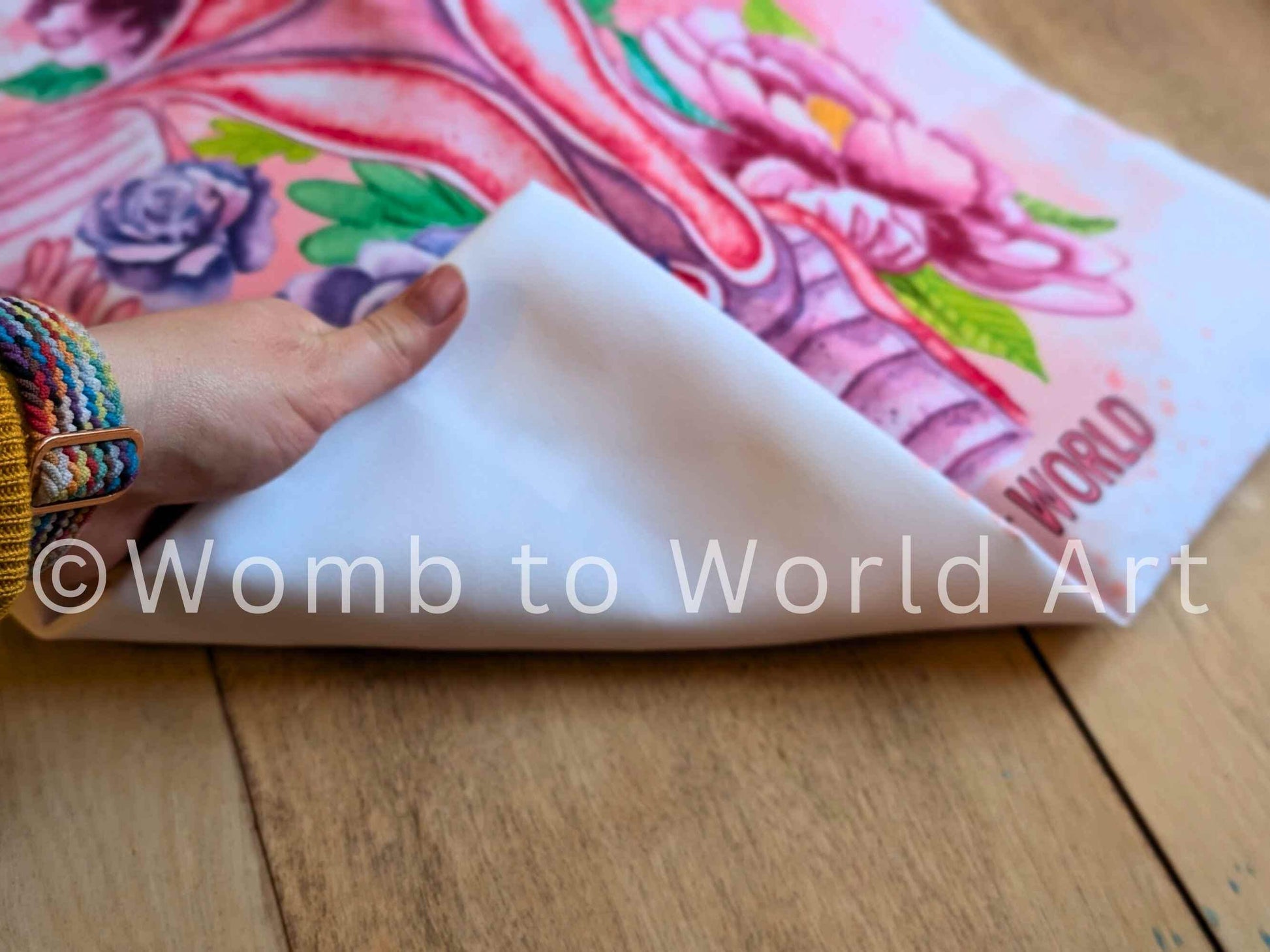 Womb Uterus Art Bag