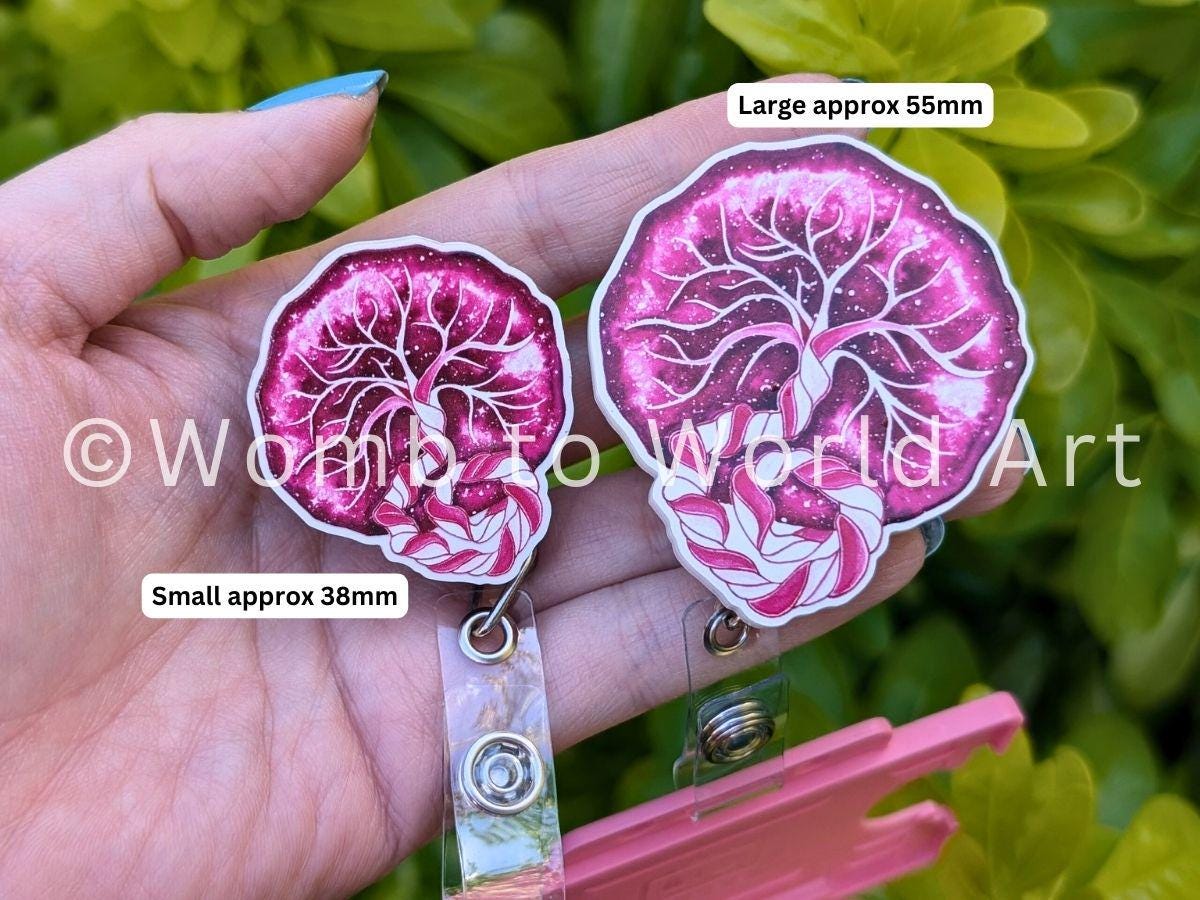 Midwife Badge Reel 55mm