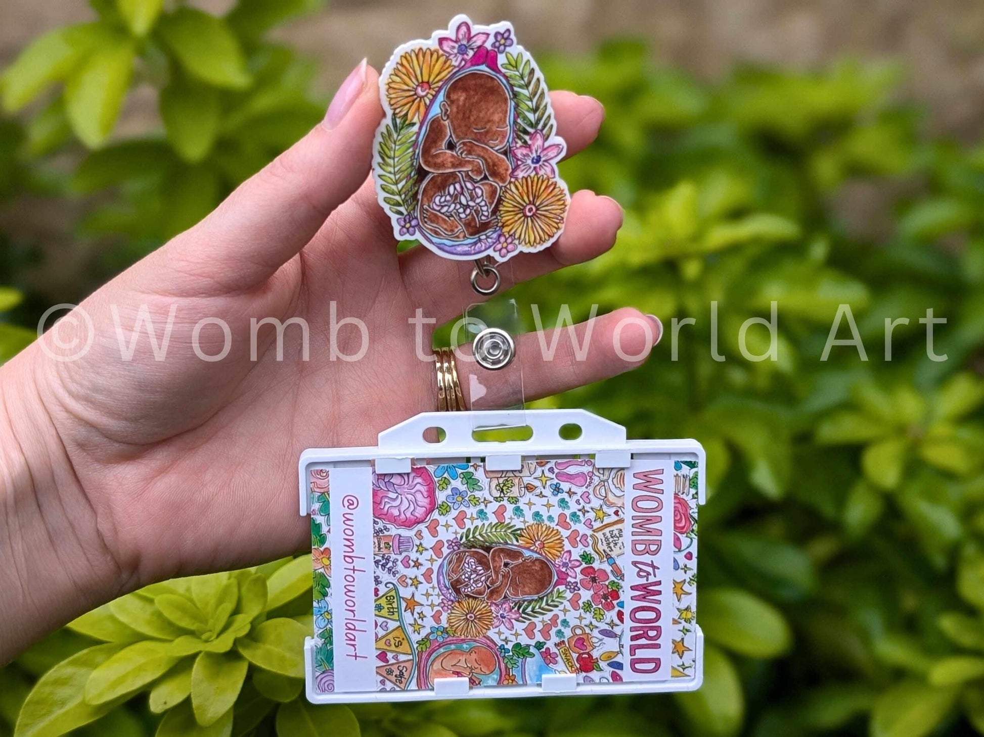 Midwife Badge Reel