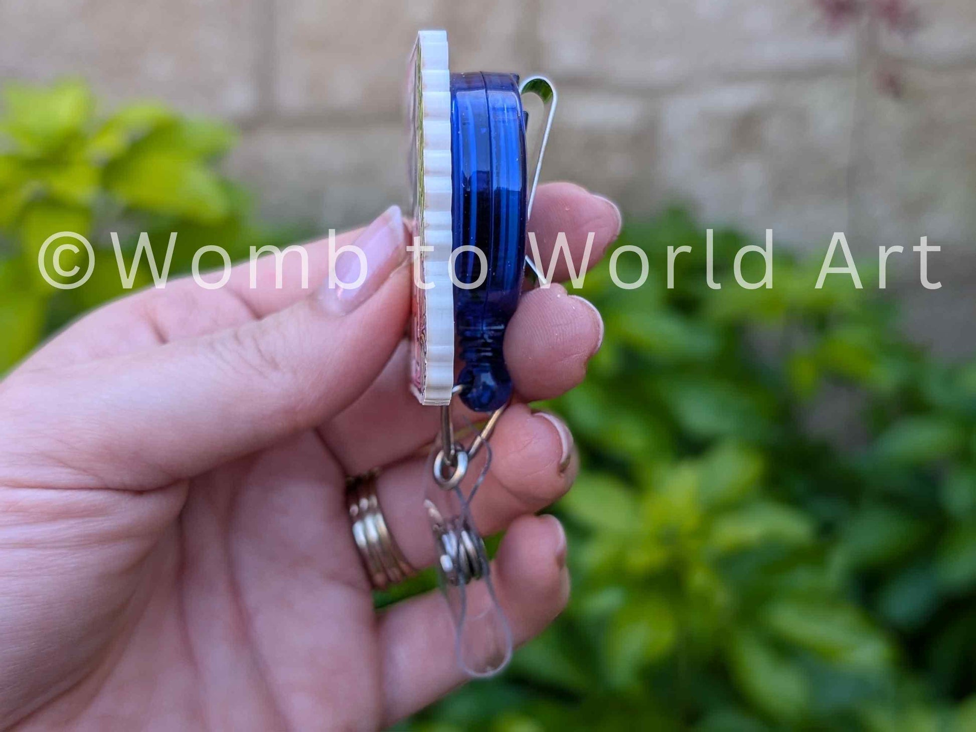 Birth Affirmation Badge Reel | Midwife OBGYN ID Card Badge Reel | Labor and Delivery Nurse Badge | Student Midwife ID Card Holder