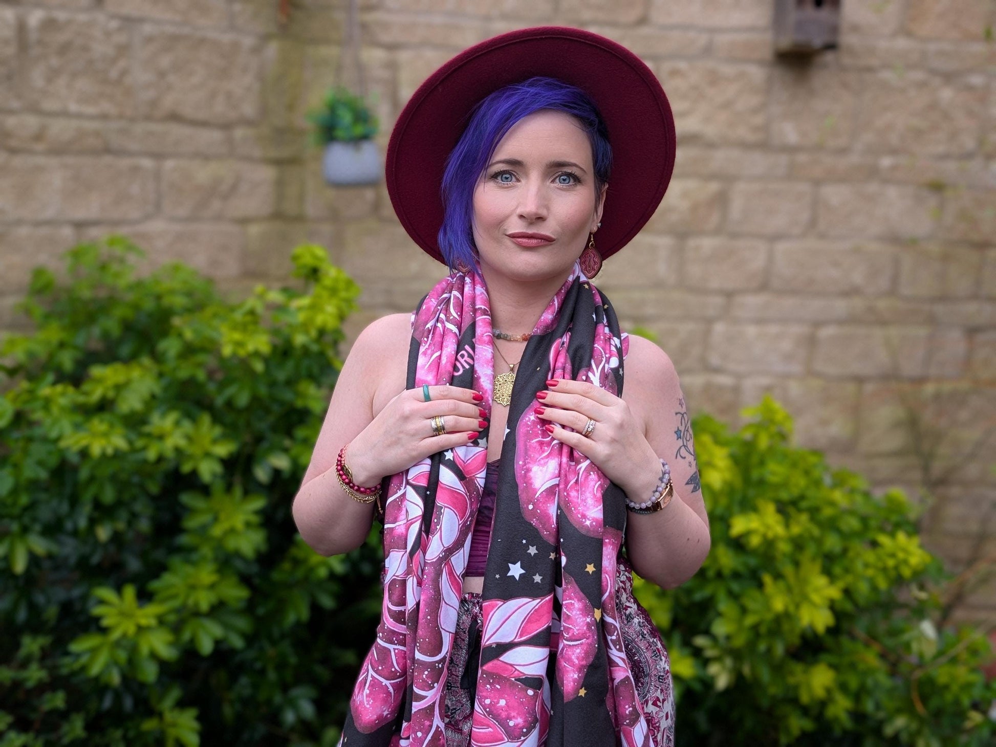 Placenta Art Scarf