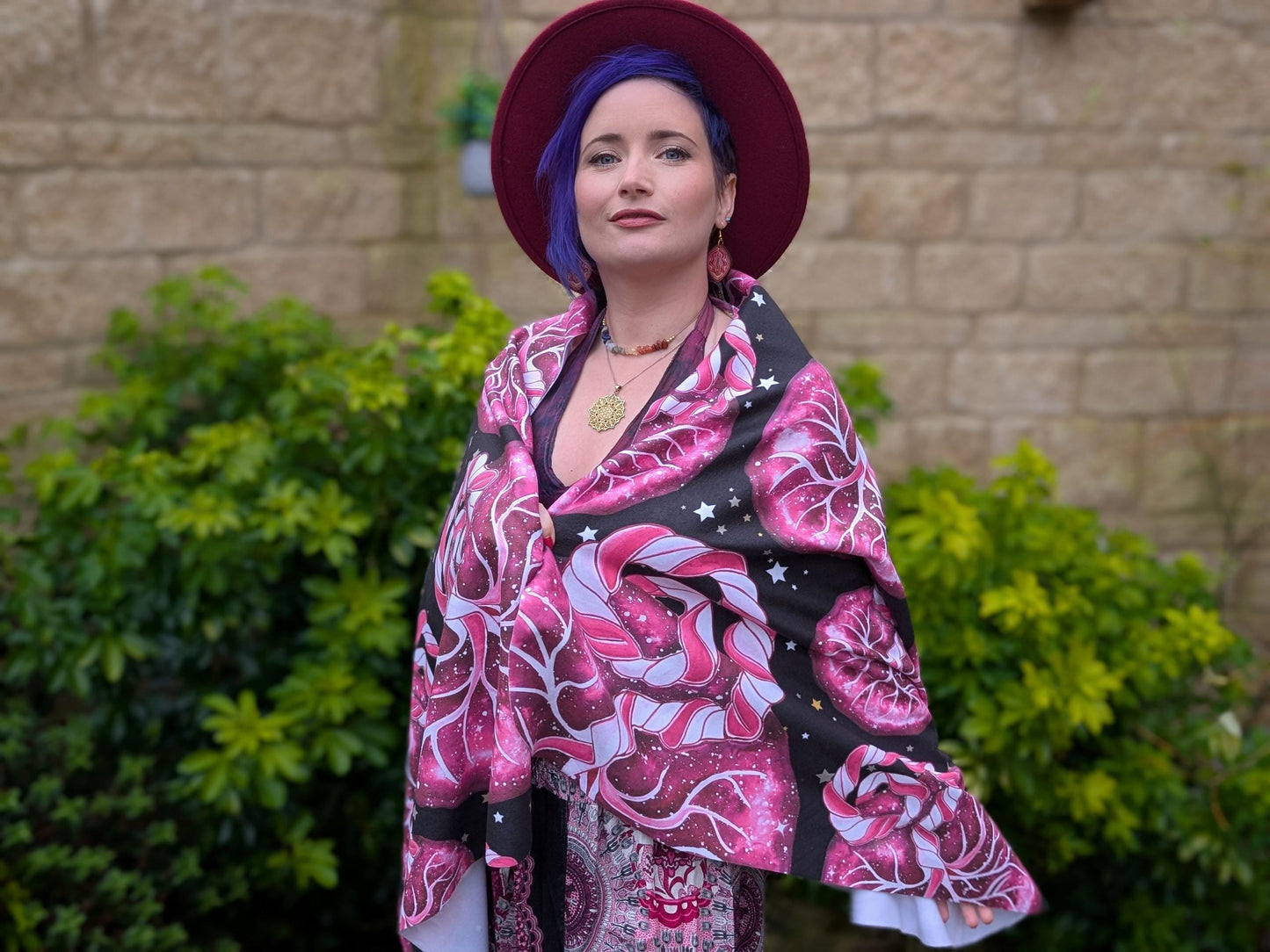 Placenta Art Scarf
