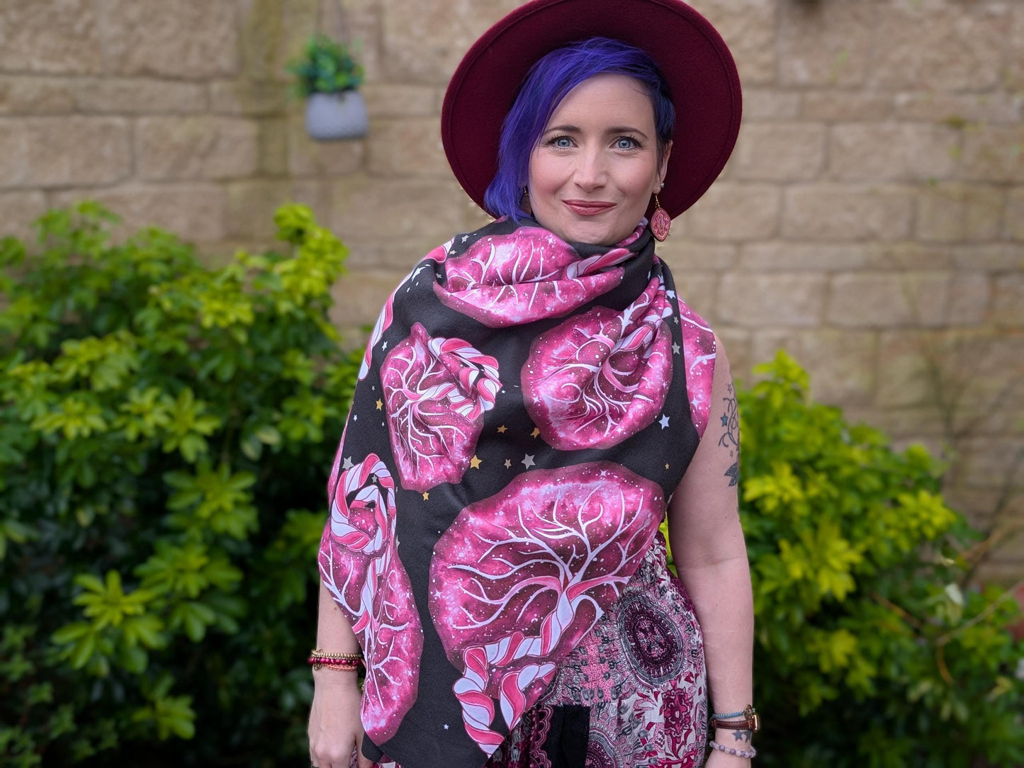 Placenta Art Scarf