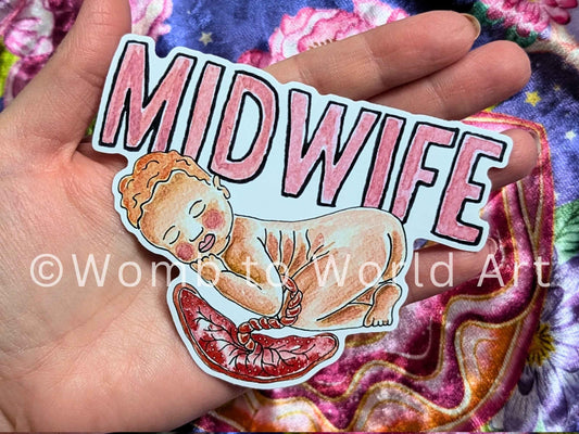 midwife sticker
