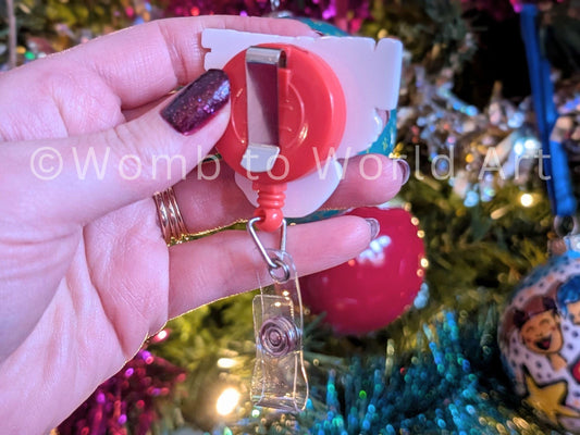 Midwife Badge Reel