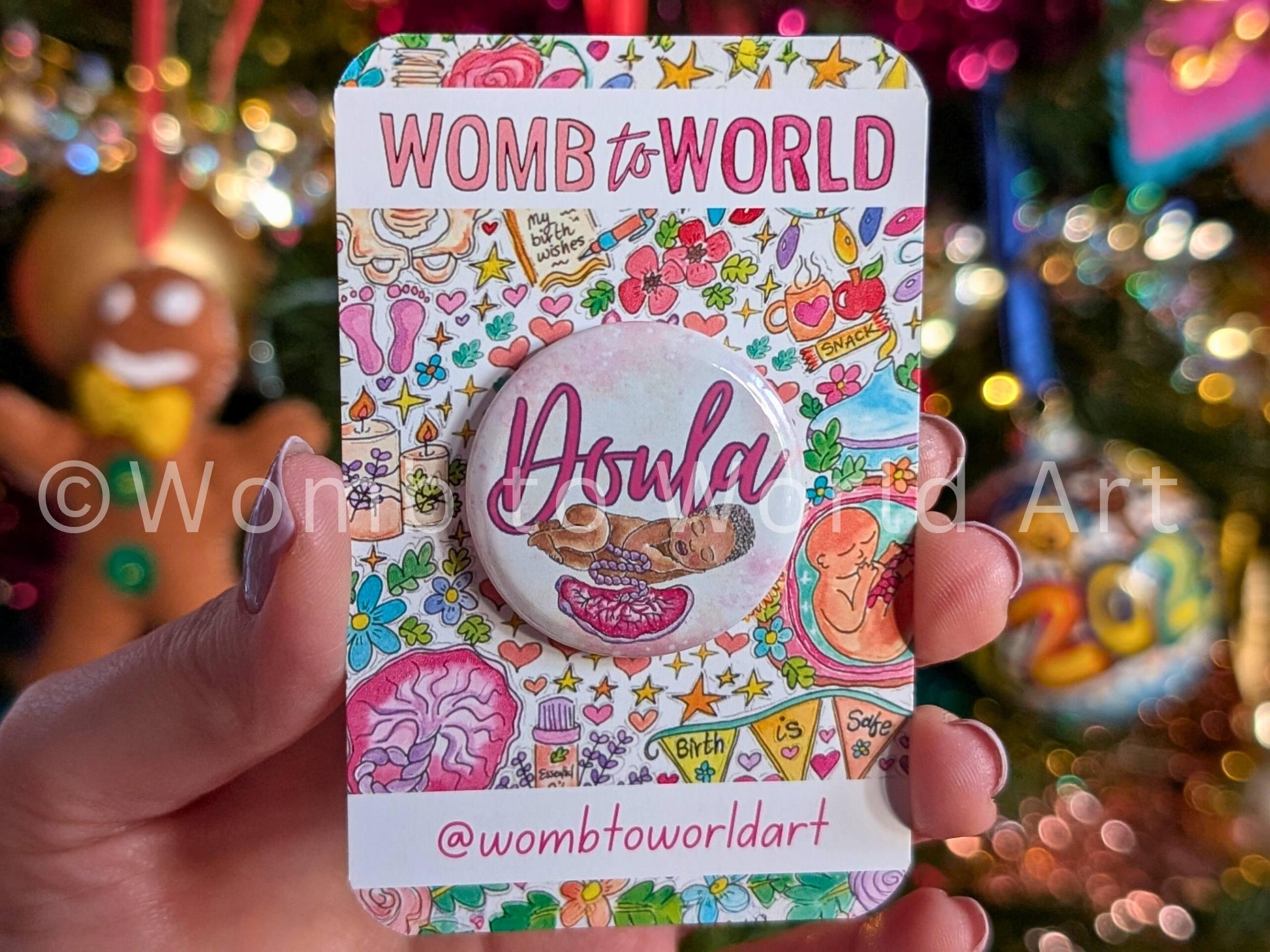 Doula Badge: Birthkeeper Badge Gift