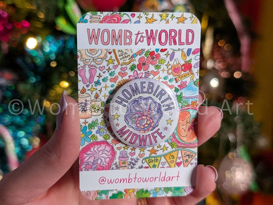Home Birth Midwife Badge