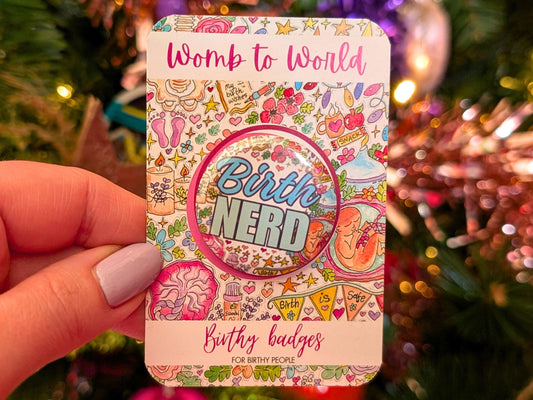 Birth Nerd Badge