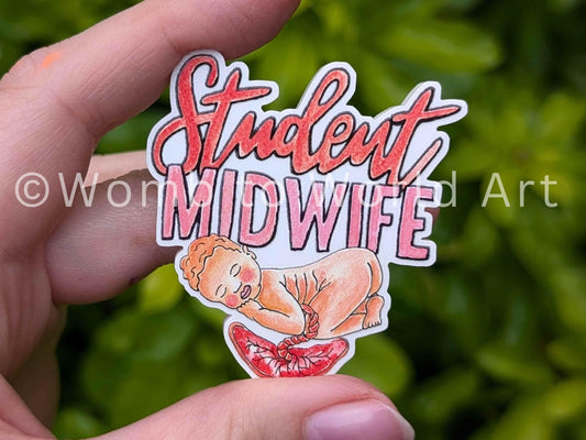 Fridge Magnet Student Midwife | Student Midwifery Gift Ideas