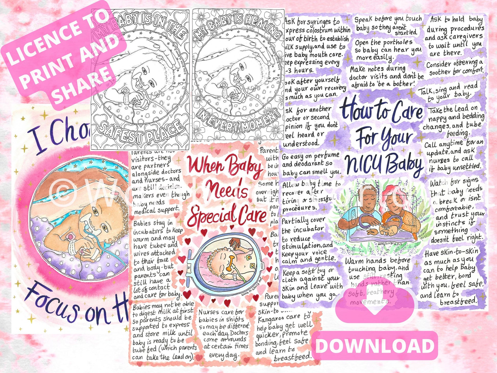 NICU support downloads
