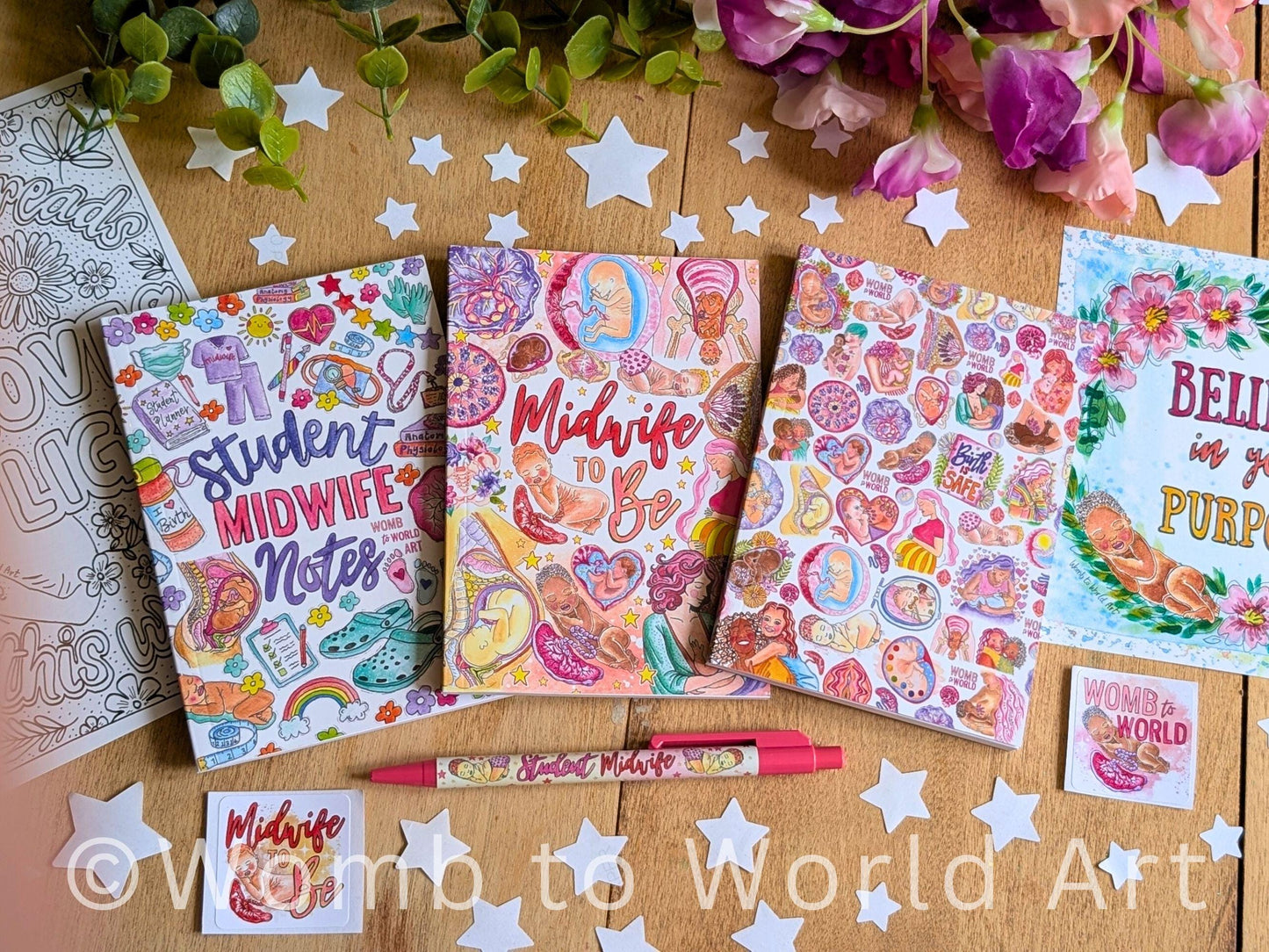 Student midwife pocket notebook