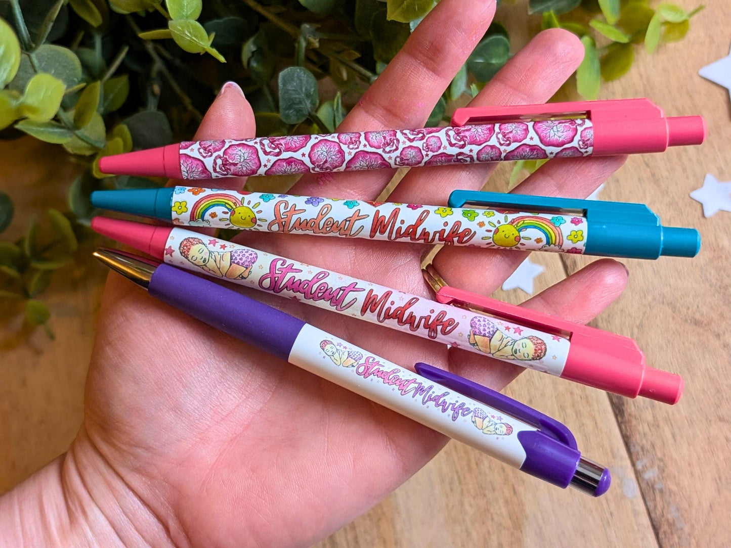 Student Midwife Pen Set + Bookmark
