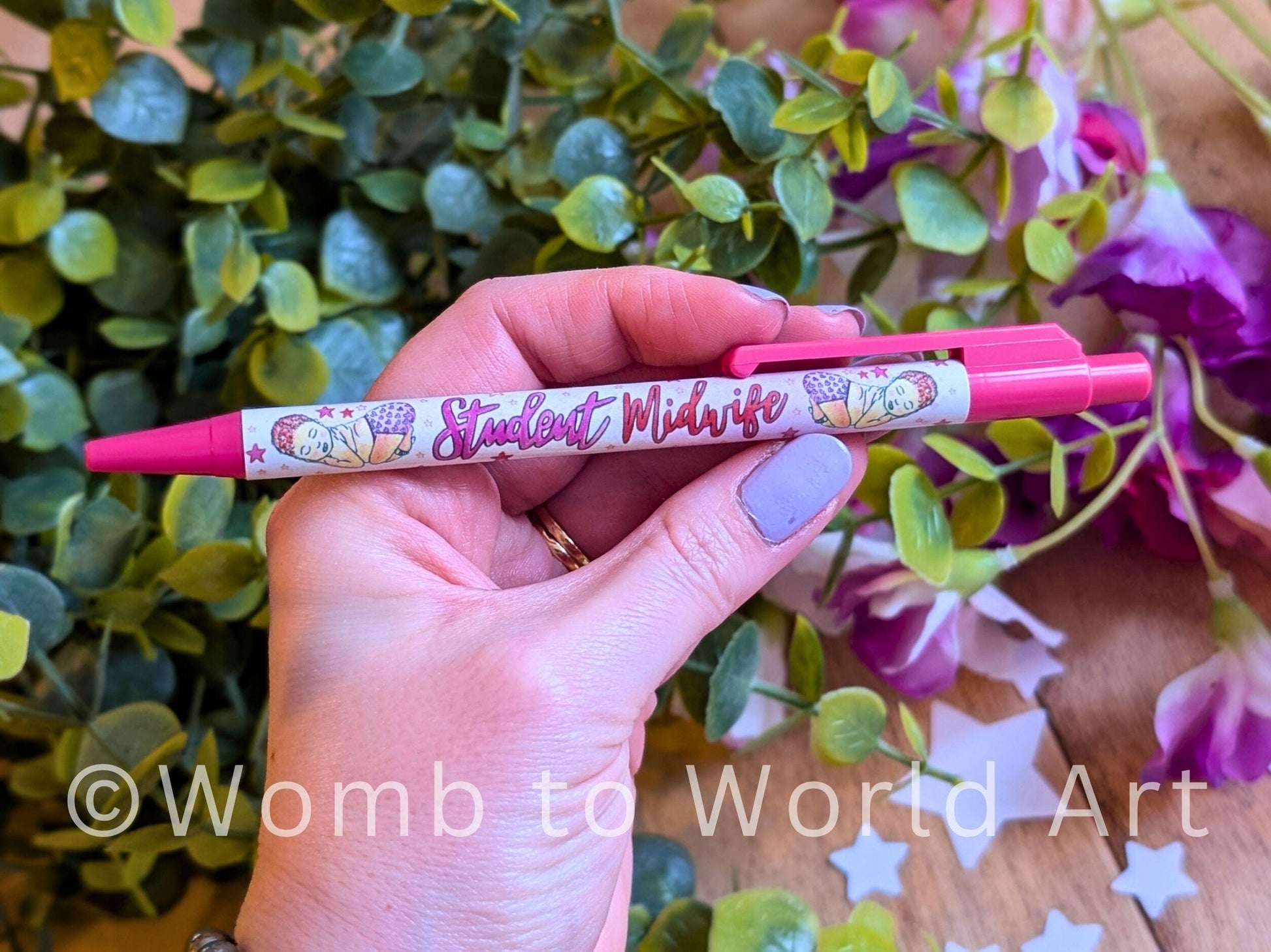 Student Midwife Pen Set + Bookmark