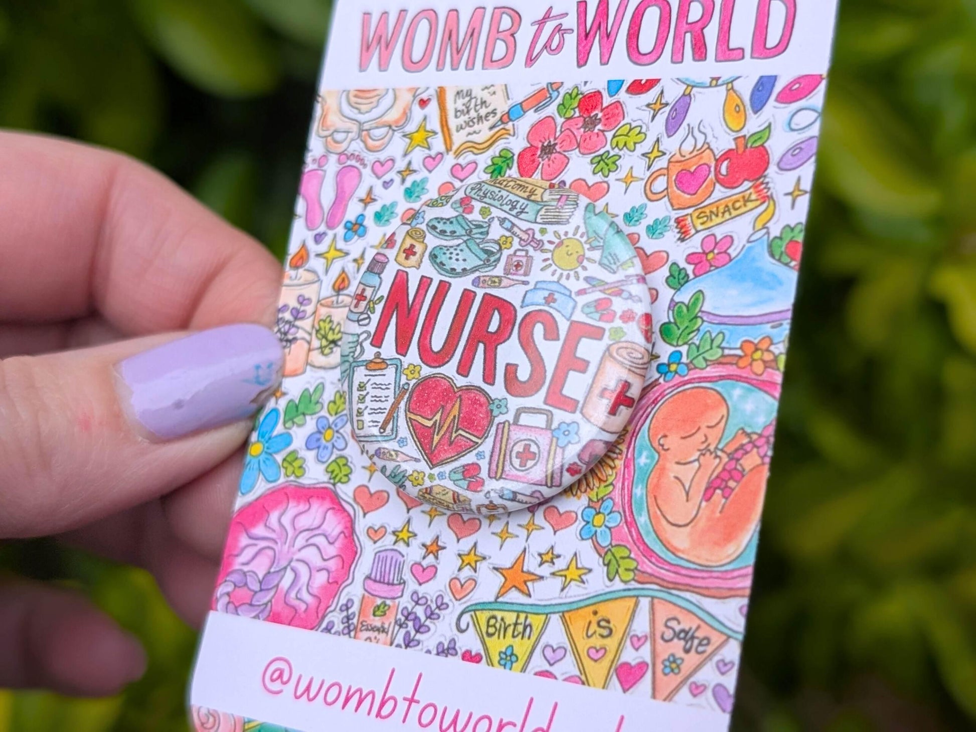 Nurse Badge | Nurse Lanyard Pin Badges | Thank you Gift for Nurses