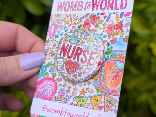 Nurse Badge | Nurse Lanyard Pin Badges | Thank you Gift for Nurses
