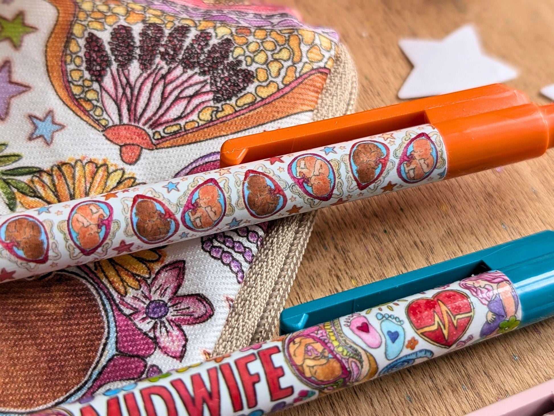 Midwife Pen Set + Bookmark