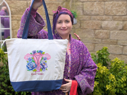 Womb Art Zipped Bag