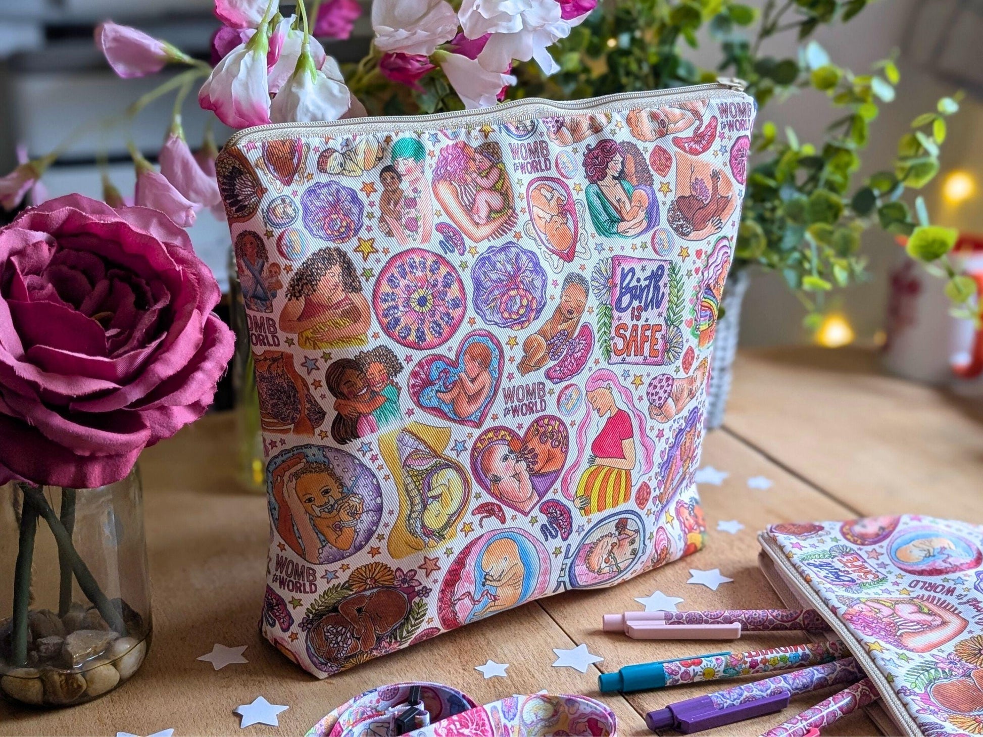 Midwife Wash Bag for Toiletries / Lunch