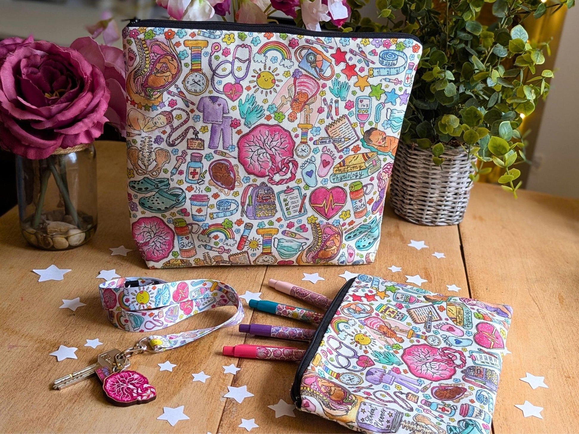 Midwife Wash Bag for Toiletries / Lunch