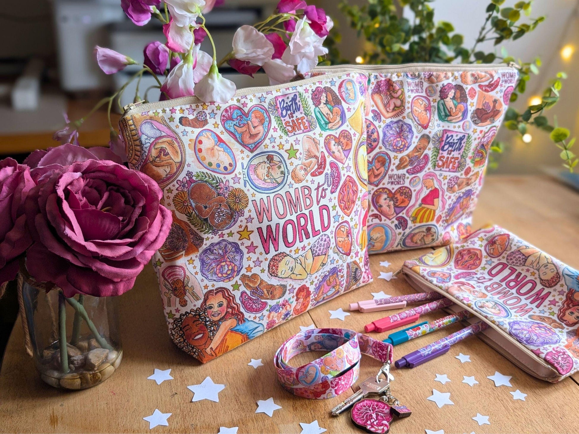 Midwife Wash Bag for Toiletries / Lunch
