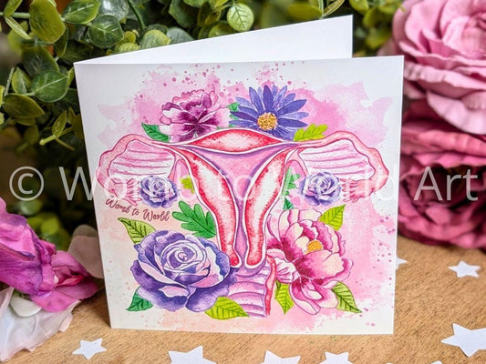 Womb Art Card
