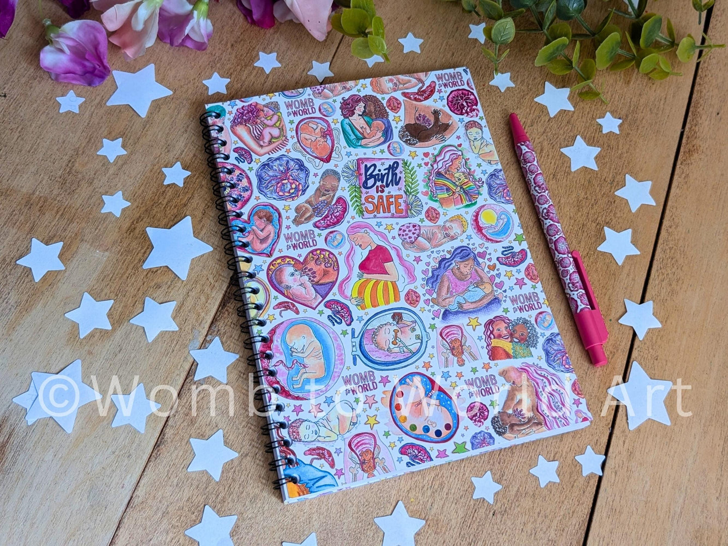 Midwife A5 Notebook