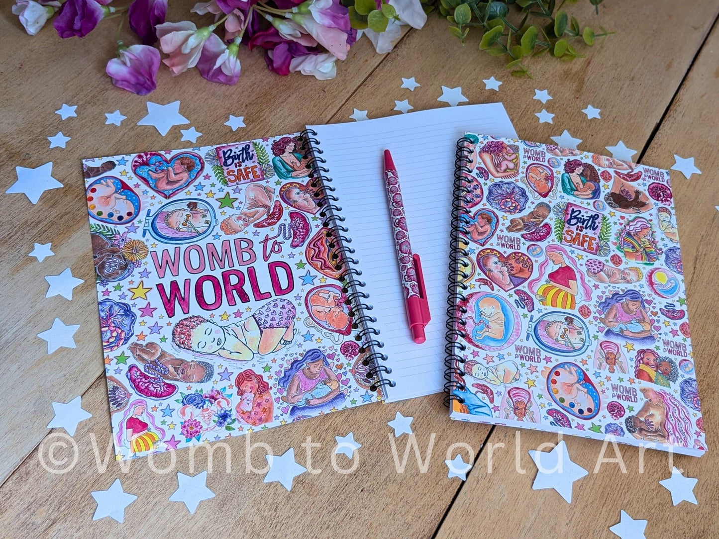 Midwife A5 Notebook
