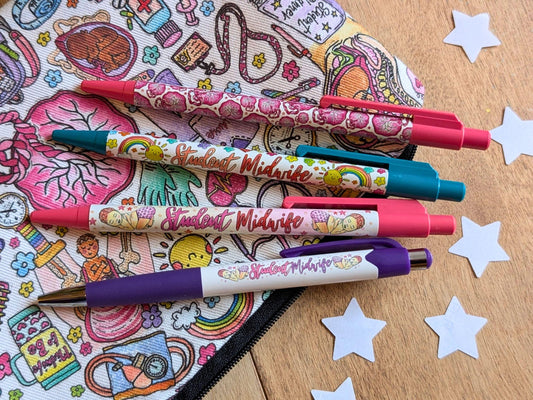 Student midwife pen set