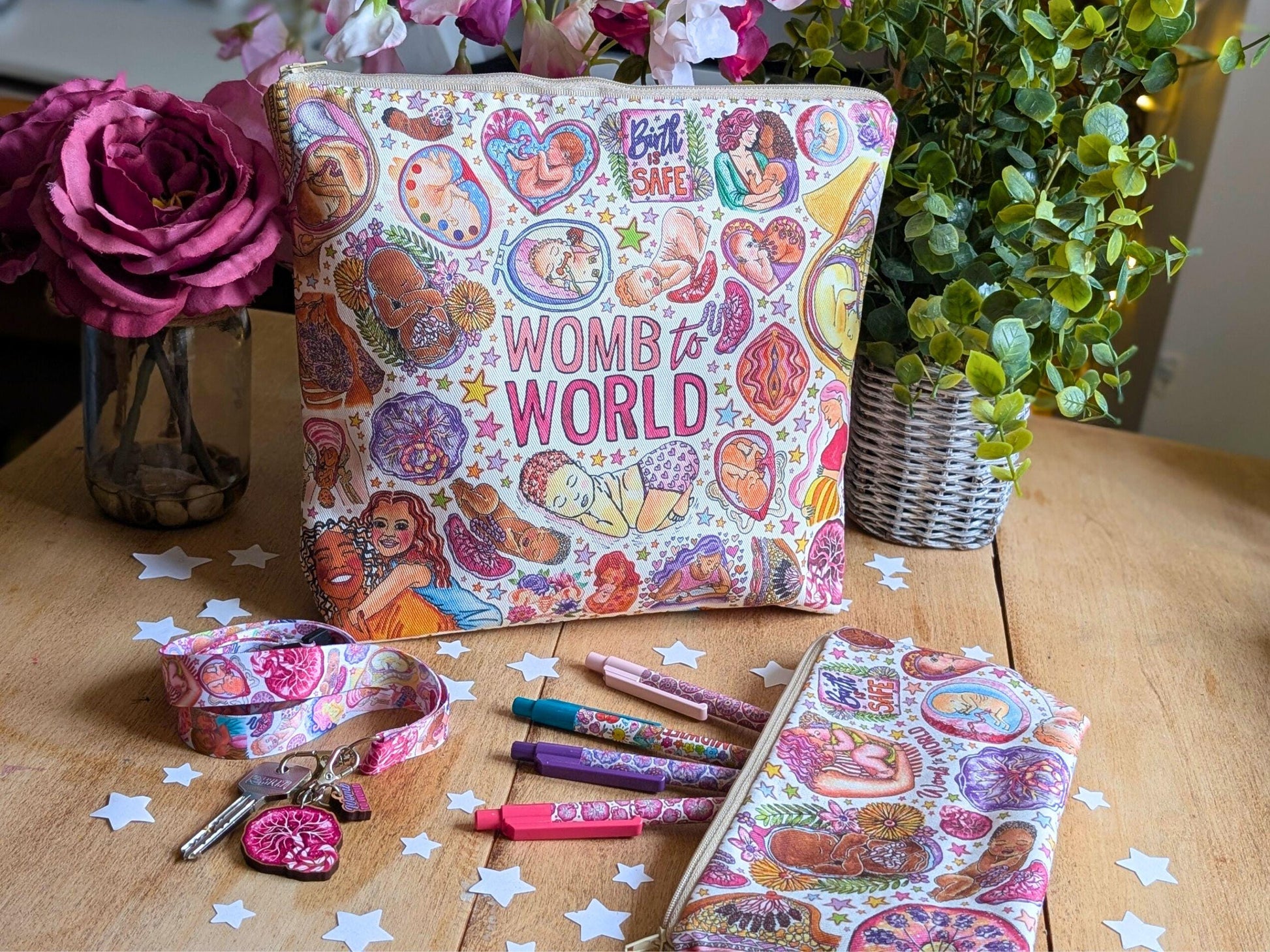 Midwife Wash Bag for Toiletries / Lunch