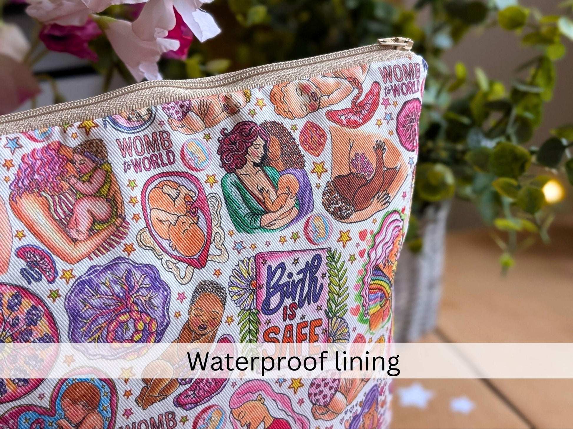 Midwife Wash Bag for Toiletries / Lunch