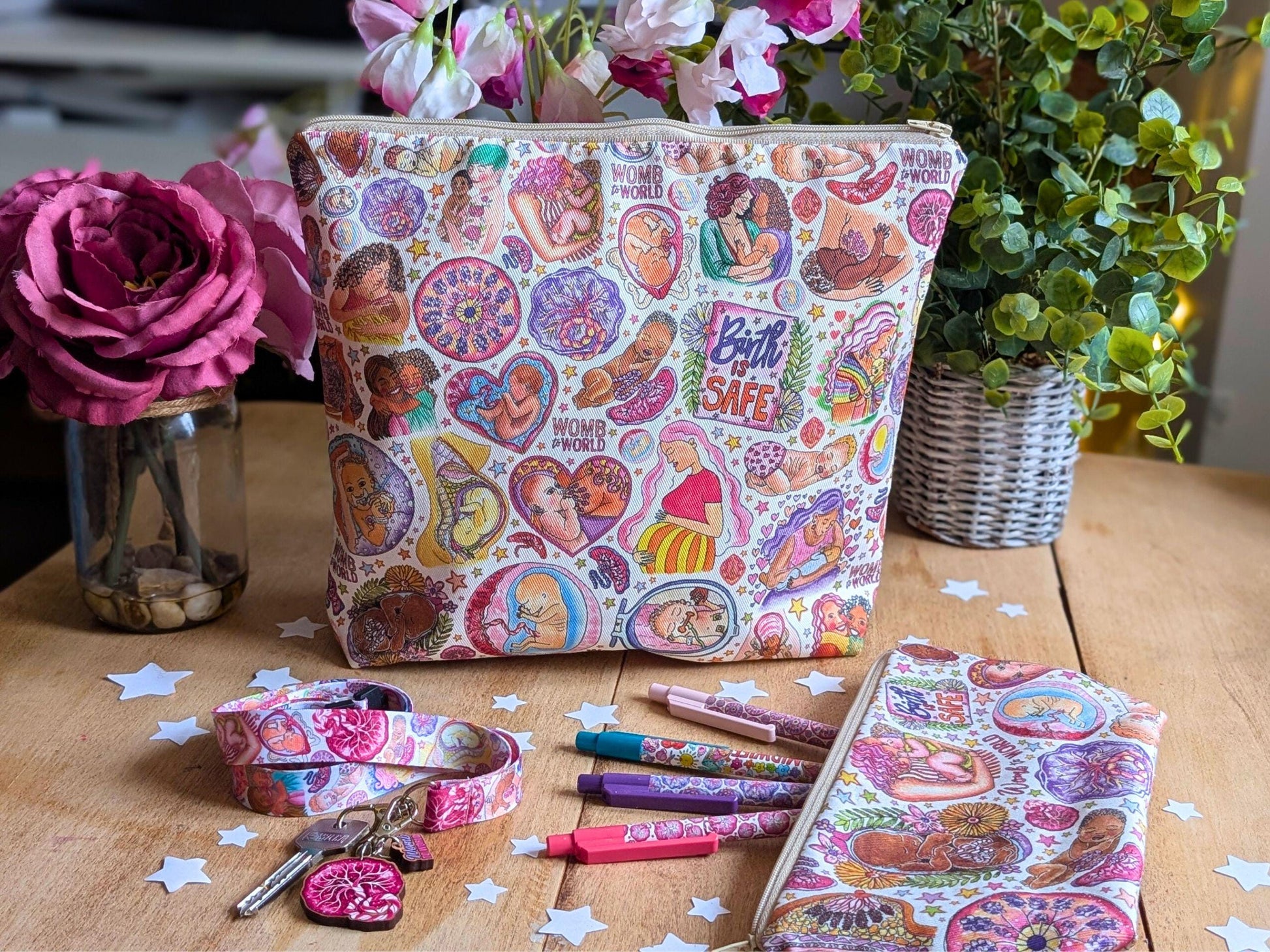 Midwife Wash Bag for Toiletries / Lunch