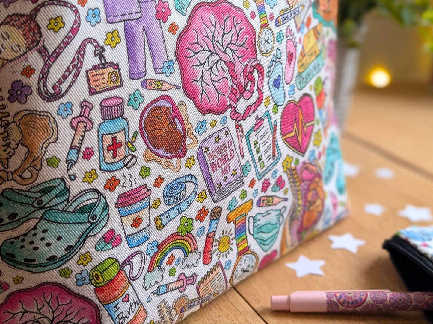 Midwife Wash Bag for Toiletries / Lunch