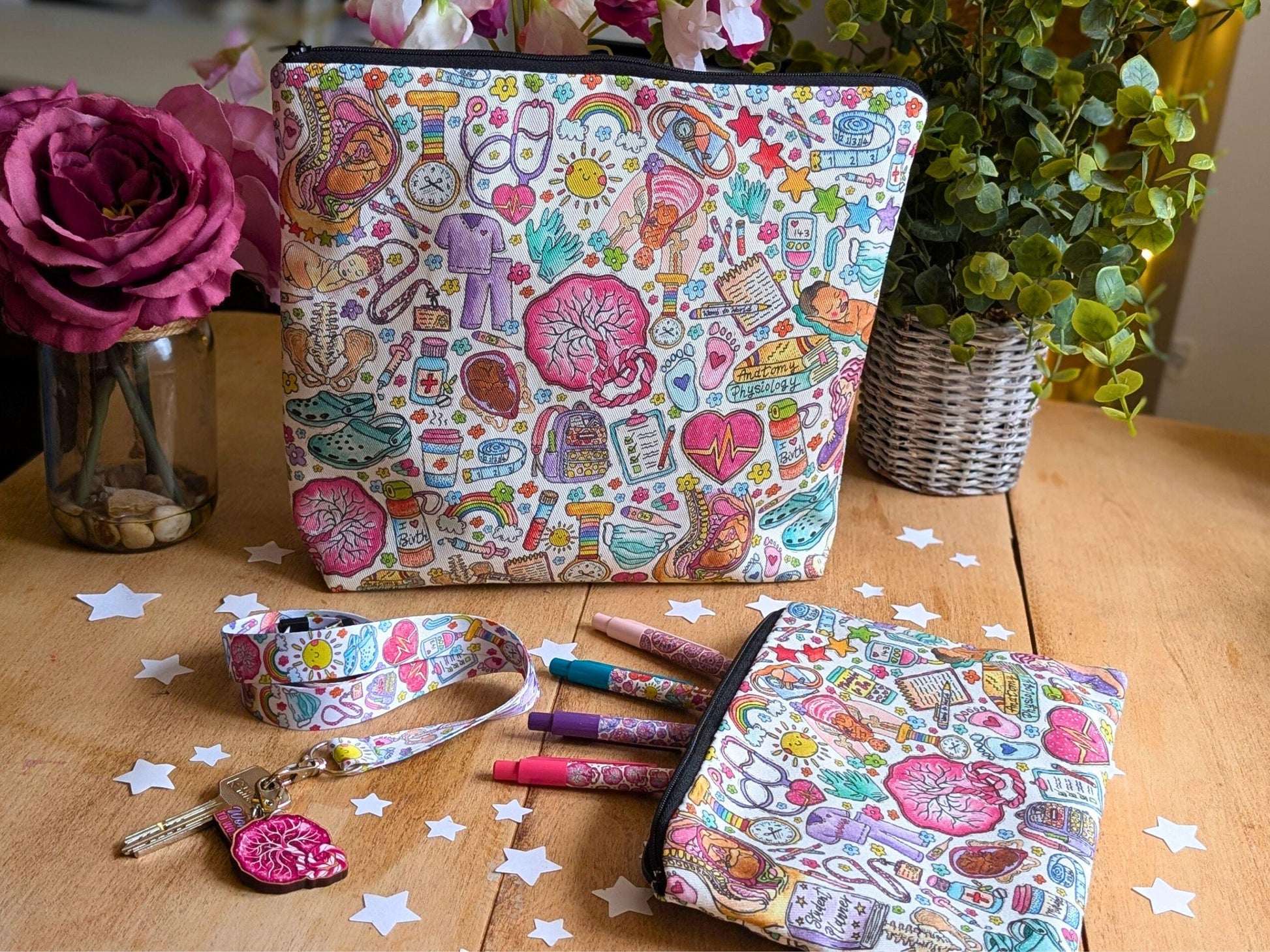 Midwife Wash Bag for Toiletries / Lunch