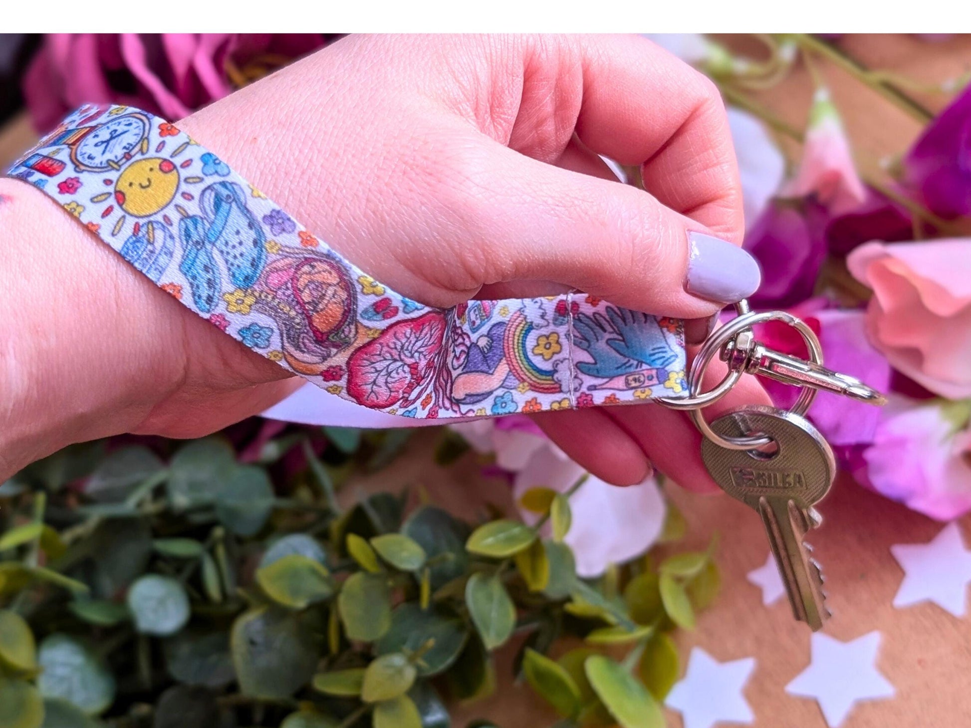 Midwife Key Fob Wrist Strap