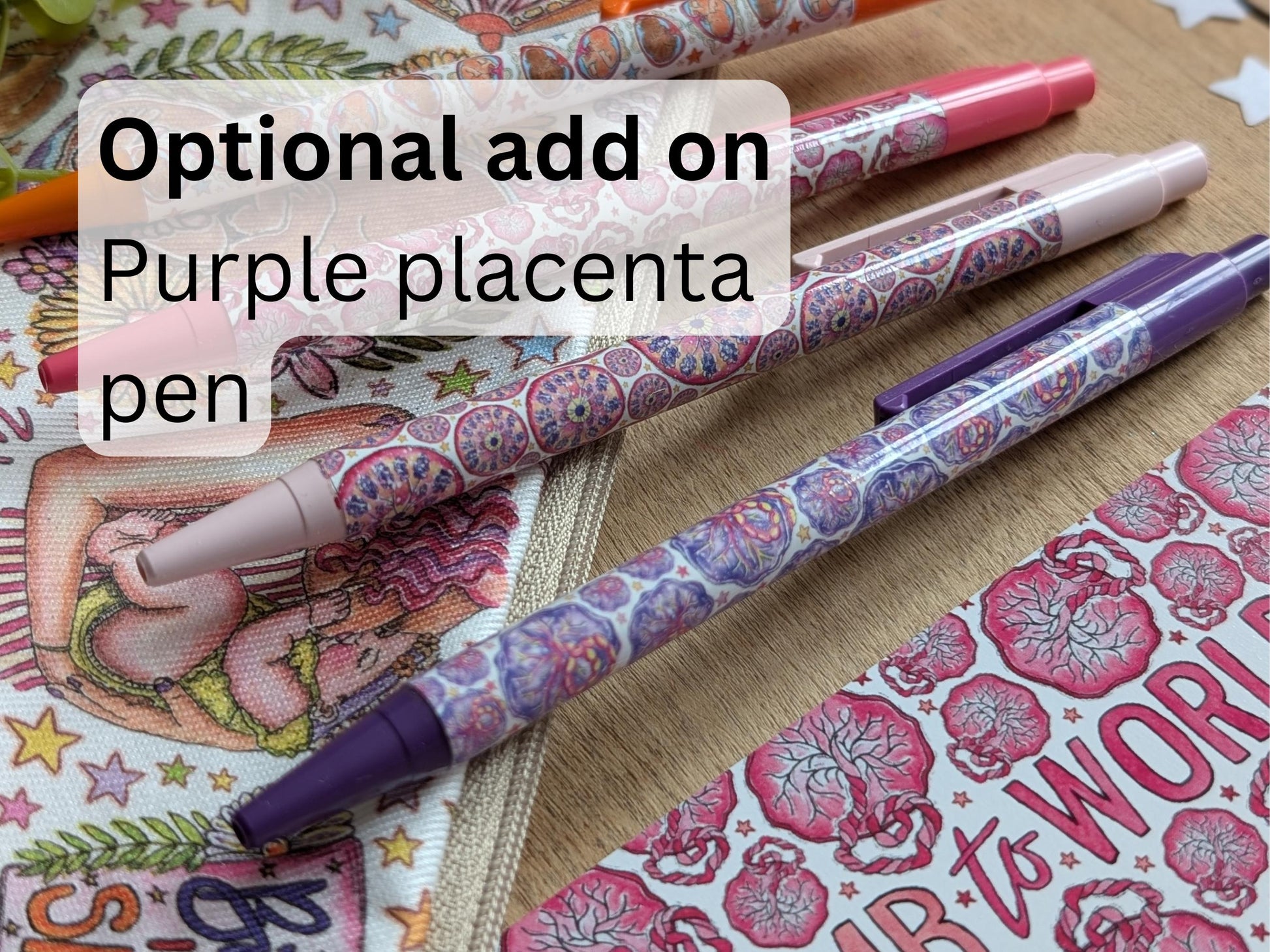Student Midwife Dilation Beads Lepidolite | Clip on Bag or Lanyard | Student Midwife Gift Ideas | Crystal Cervical Dilation Study Tool