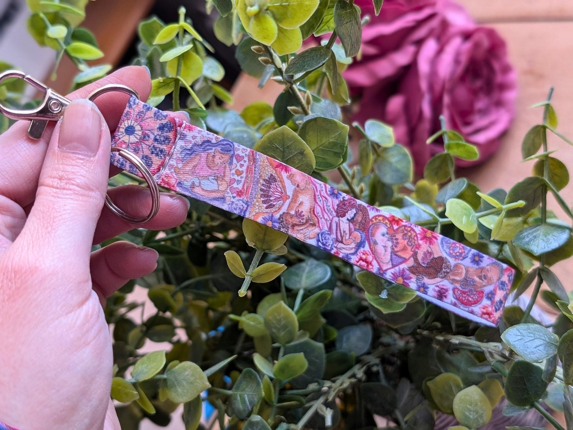 Breastfeeding Key Fob Wrist Strap