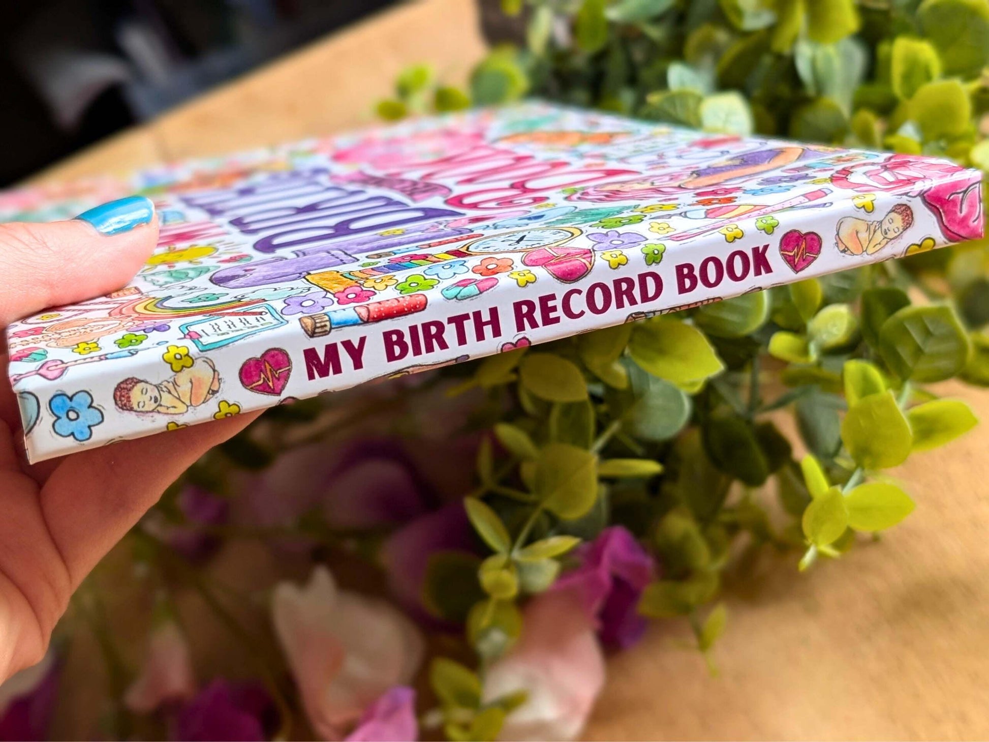 Birth record log tracker book for student midwife