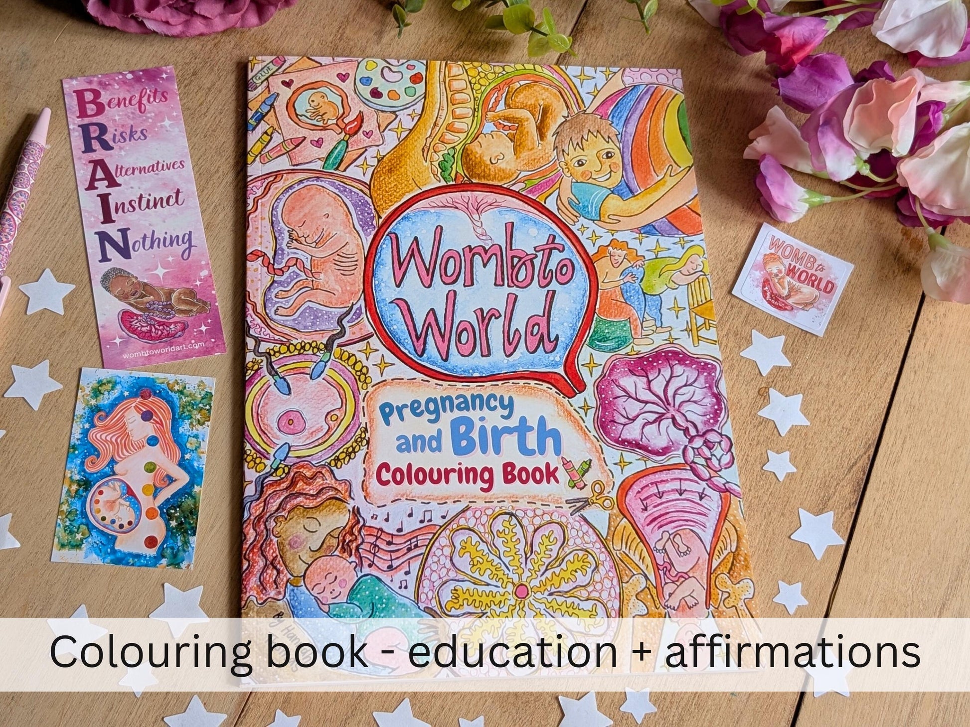 Pregnancy Colouring Book