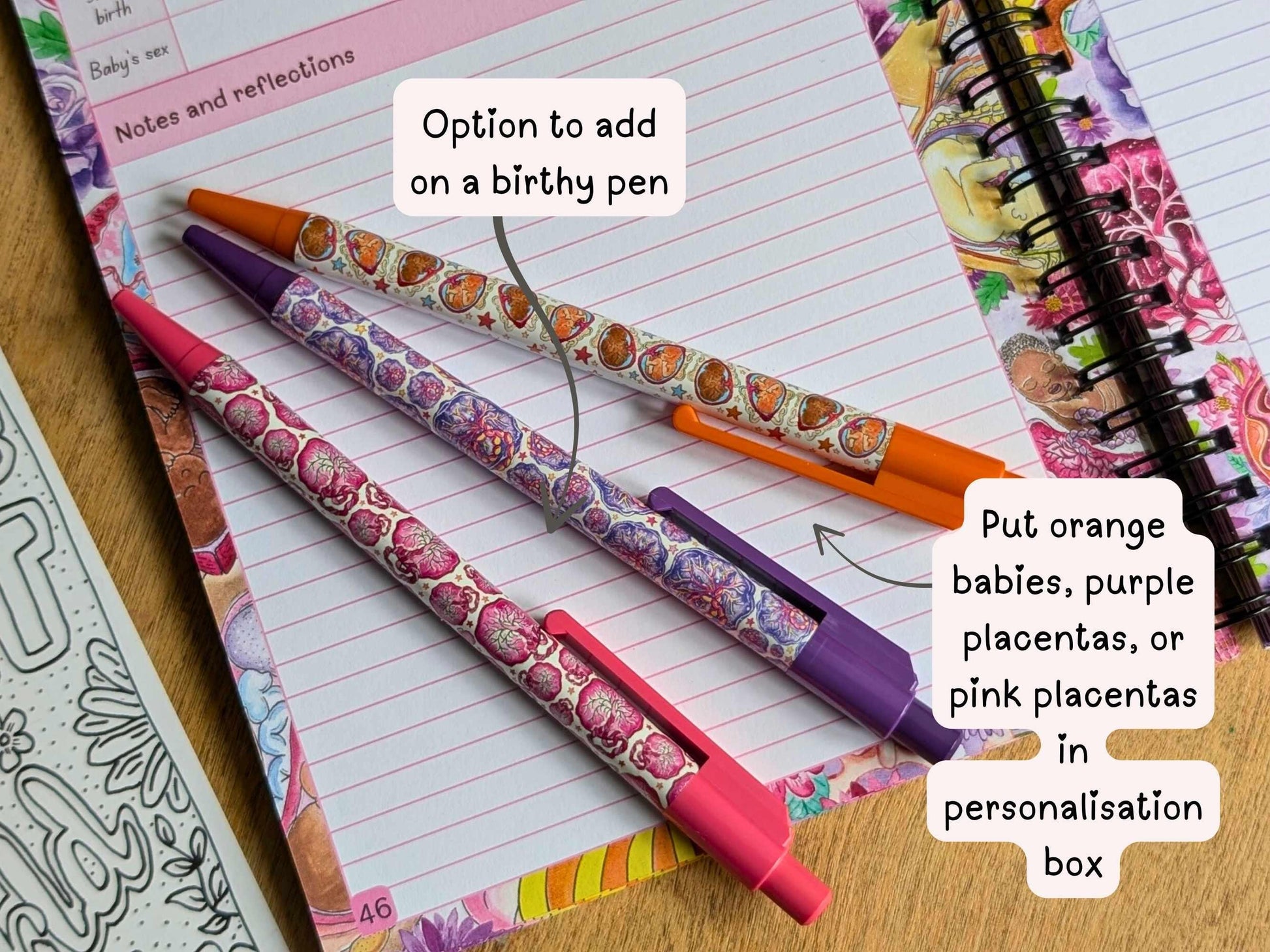 Birth Journal Doula Record Book