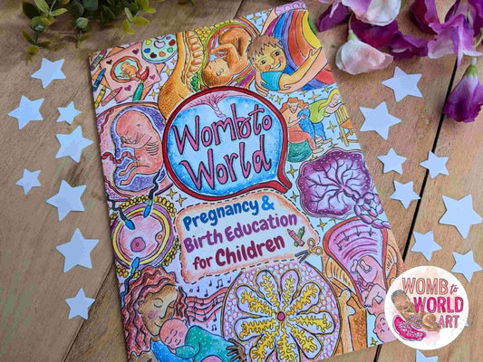 Children's Pregnancy & Birth Education Book | New Baby Book | Big Brother or Sister Gifts | Homebirth Gifts | Breastfeeding