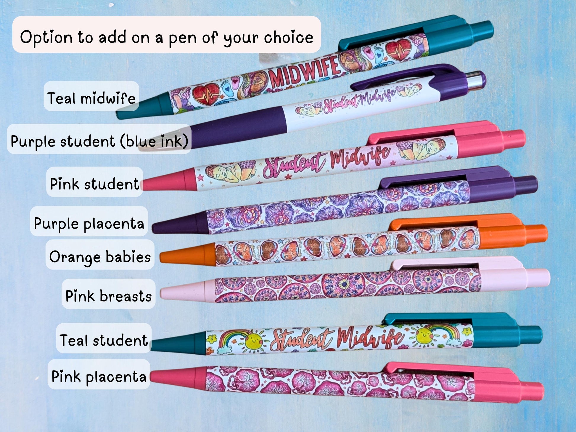 Birth Counter A3 Print + Stickers | Student Midwife Starter Essentials | Midwifery Gift Birth Tracker | Student Midwife Catch Counter