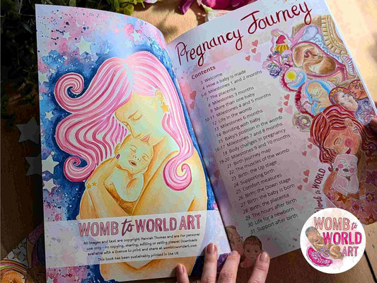 5 Pack Children's Pregnancy Books | Preparing Sibling New Baby | Big Brother and Sister Gift | Homeschool Science | Doula Birth Client Gift