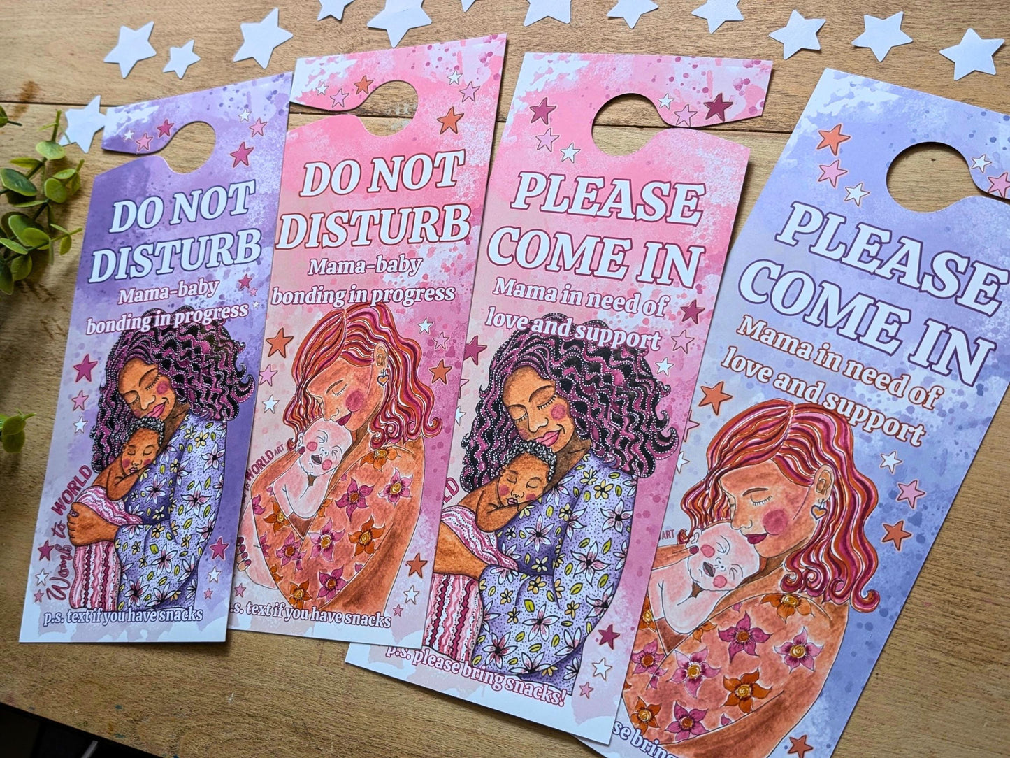 New Baby Door Hangers