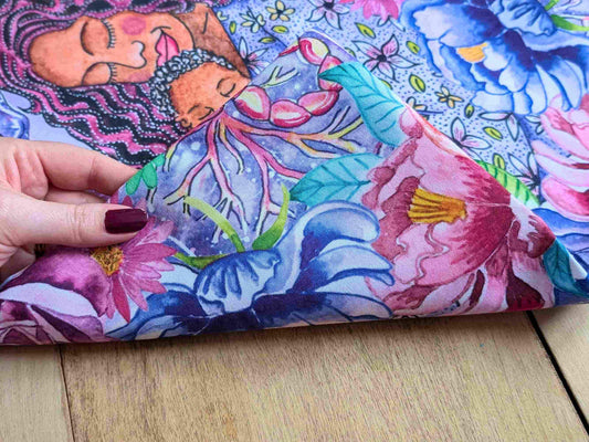Womb to World Tote Bag: Mother and Baby Watercolour Bag for Doulas, Birthworkers and New Mamas