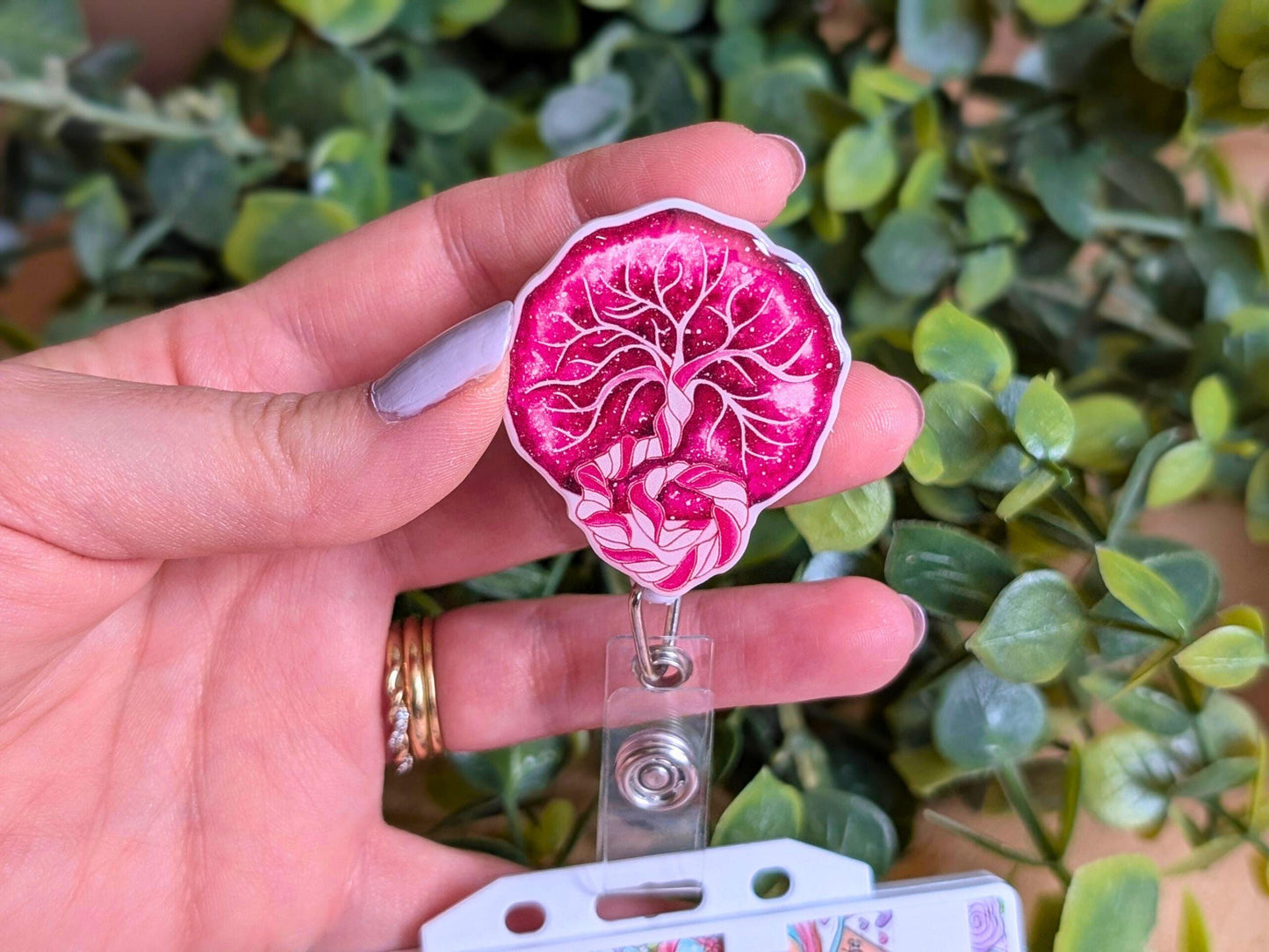 Placenta Badge Reel