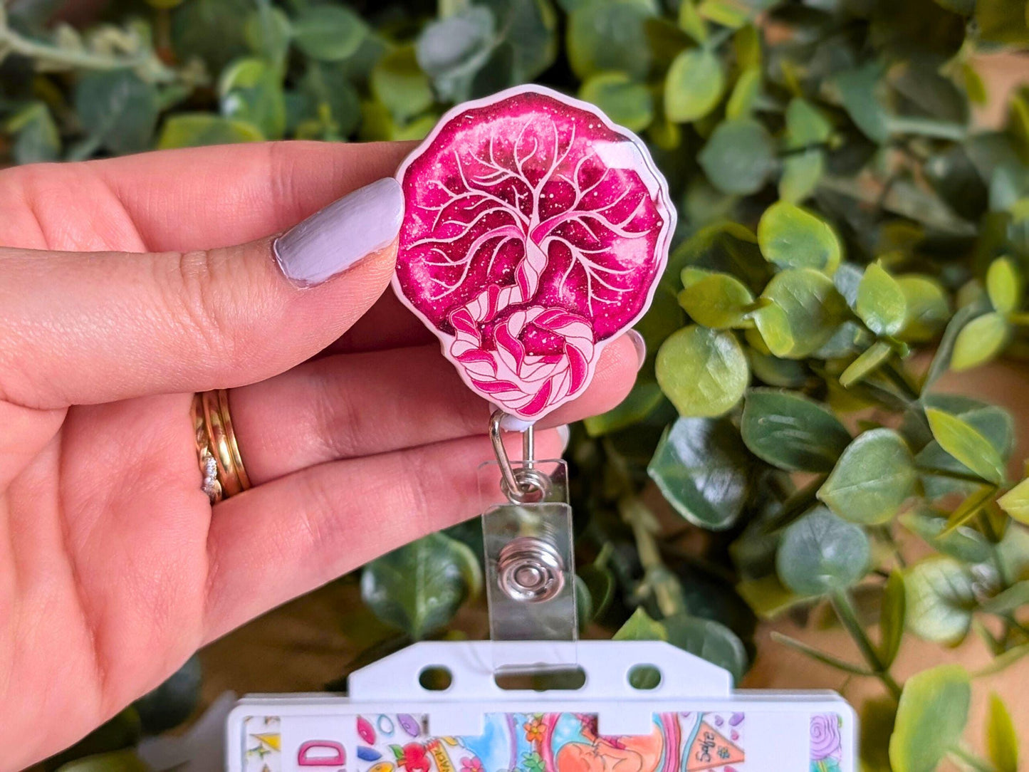 Placenta Badge Reel