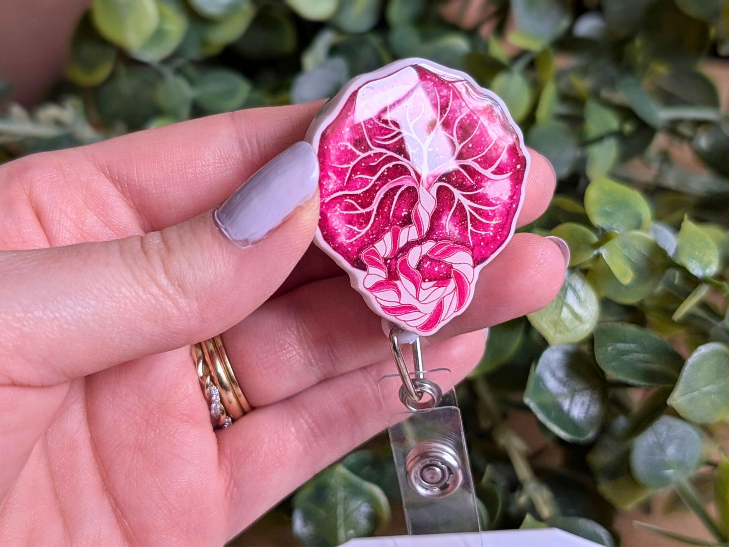 Placenta Badge Reel
