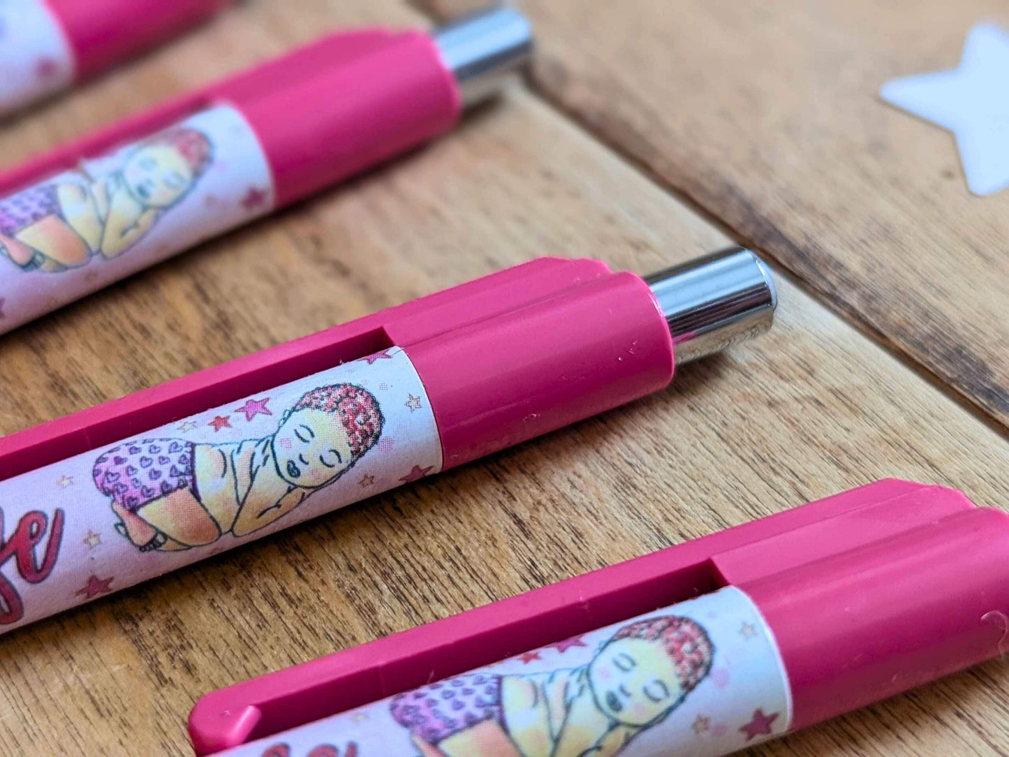 Student Midwife Pen Set: Chrome Pens, Stationery Gift for Student Midwives Essentials
