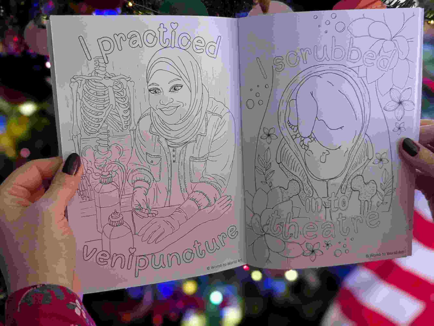 Student Midwife Colouring Book A5: Midwife Milestones Colouring Gift